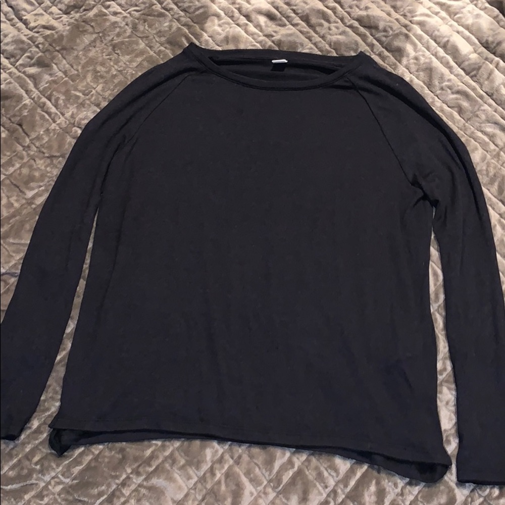 🌸Dark Charcoal Luxe Long Sleeve🌸